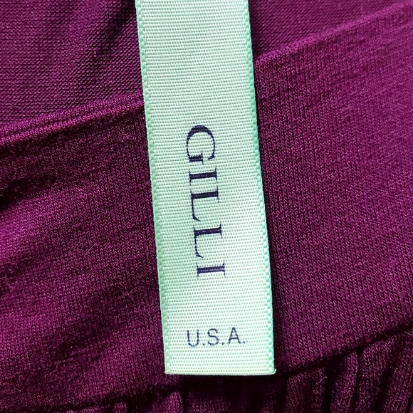 I Love Your Jersey Dress in Plum - Picture 4 of 6